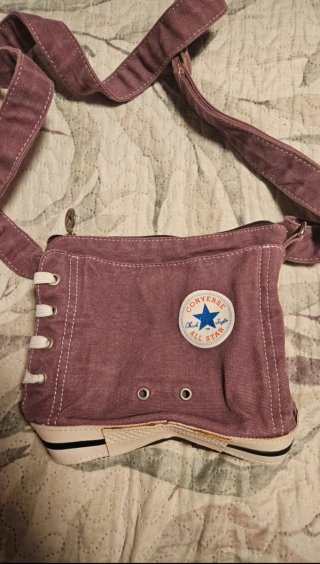 Bolso Vintage Converse Morado