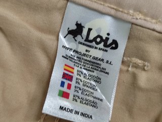 Pantalón Chino Lois Beige