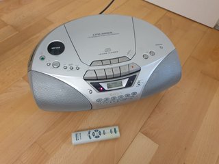 Radio Cassette CD Boombox Sony NO NEGOCIABLE