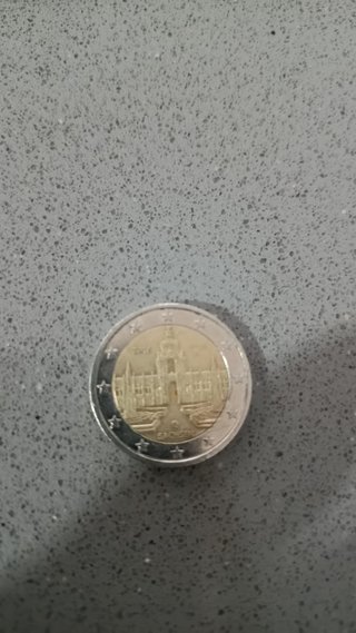 2 euro commemorativo Germania 2016 Sachsen zecca F