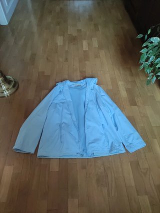 Chaqueta ligera mujer azul