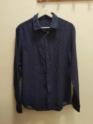 Camisa Penguin Azul Marino Talla M
