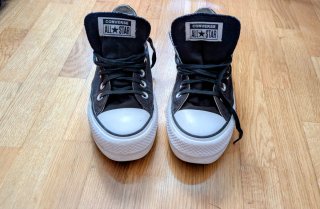 Zapatillas Converse Plataforma Negras Talla 38
