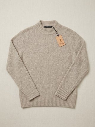 Jersey Zara Beige Talla M