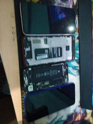 Lote de teléfonos móviles