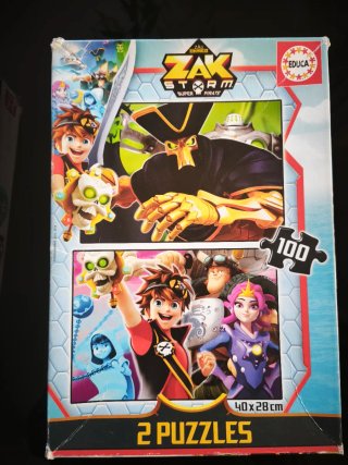 Puzle Zak Storm 2 en 1 (100 piezas)
