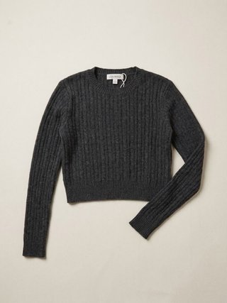 Jersey de punto gris Lisa Marie