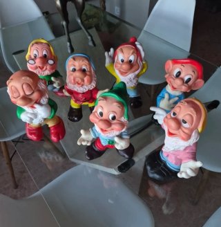 Colección 7 Enanitos Blancanieves Figuras