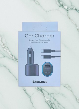 Caricabatterie Samsung Auto 60W + cavo 1 m