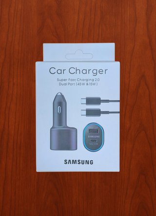 Caricabatterie Samsung Auto 60W Ultra rapido