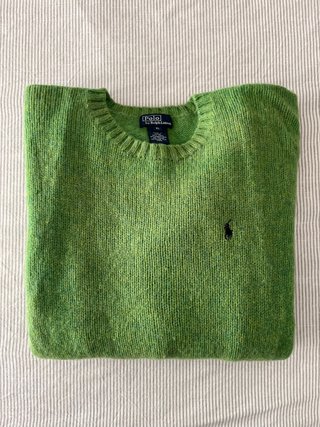 Jersey de lana Polo Ralph Lauren verde