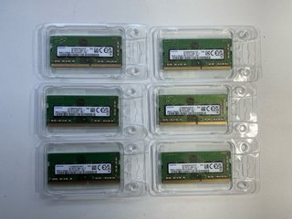 Samsung 8GB DDR4 SODIMM RAM. 6 módulos