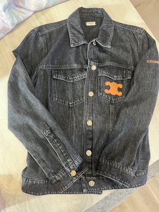 Chaqueta vaquera Celine negra