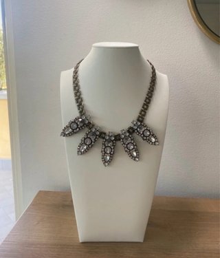 Collana gioiello argento appariscente