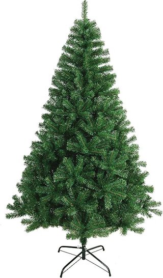 SOLAGUA Albero di Natale Artificiale Extra Imbottito, Alberi con Foglie di Poliestere 150cm a 300cm