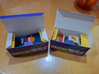 2 Coches Scalextric SRS Exin