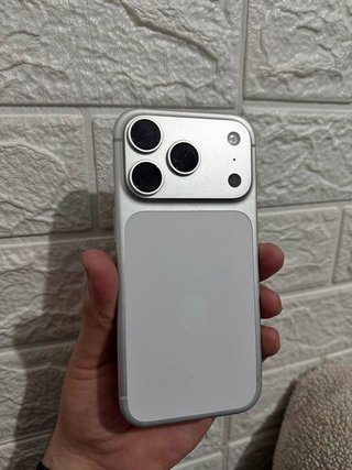 iPhone 17 Pro Max Plata, 256gb, 100% batería