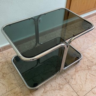 Mesa auxiliar carrito vintage años 70