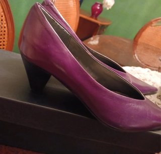 Zapatos italianos Rimini morados