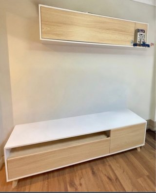Mueble de Salón con Estante a Juego