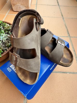 Sandalias Birkenstock Milano Kids Mocca