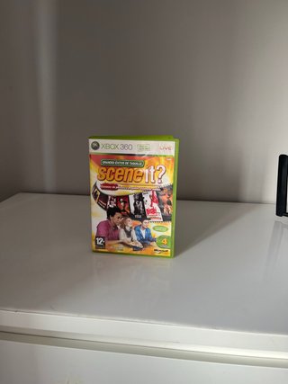 Juego Xbox 360 Scene It? Incluye mandos para jugar