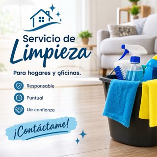 Se ofrece servicio de limpieza