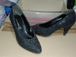 Zapatos de fiesta negros