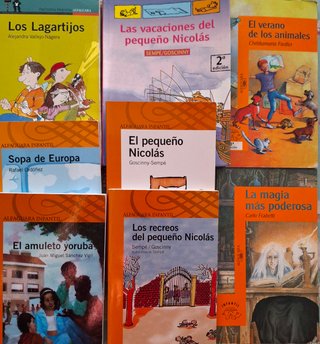 ALFAGUARA INFANTIL 10 AÑOS : 1-1€/LOTE DE 9-8€