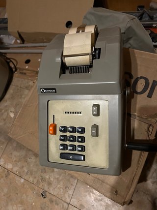 Calculadora Mecánica Odhner Vintage