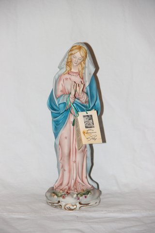 Madonna in porcellana Capodimonte