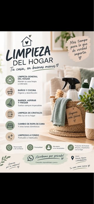 Limpieza del hogar