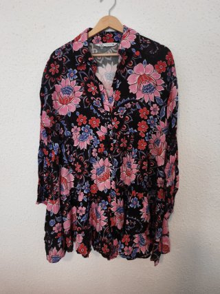 Vestido Estampado de Flores