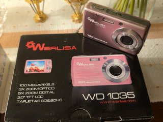 Cámara Digital Werlisa WD 1035 casi nueva