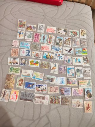 Lote de 63 Sellos de España