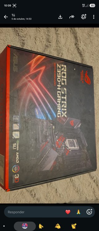 Placa Base ASUS ROG STRIX Z390-H GAMING