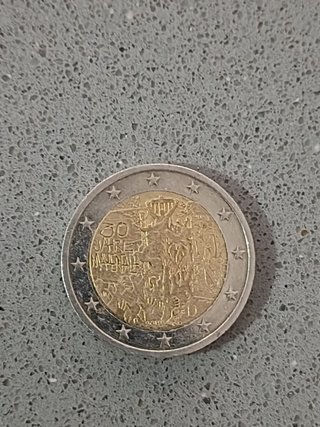 2 euro commemorativo Germania 2019 Muro Berlino D