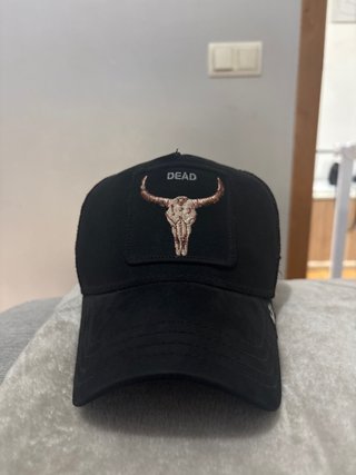 Gorra The Farm Negra Calavera