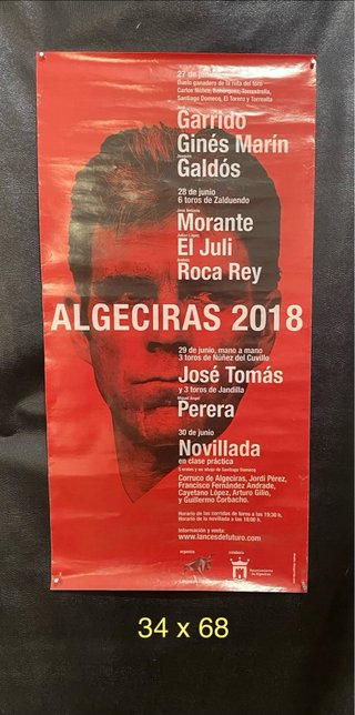 Cartel Taurino Algeciras 2018