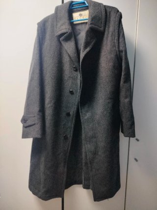 Abrigo Salko Austria Lana Gris Talla M
