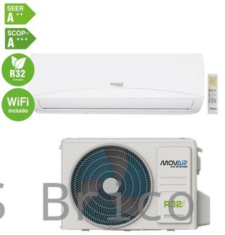 Aire Acondicionado Inverter Calefacción Wifi 2270 frigorías