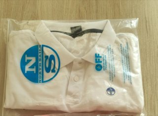Polo North Sails Blanco Talla XL