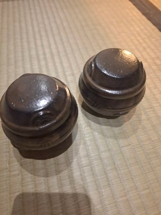 Antiguas vasijas Onggi coreanas
