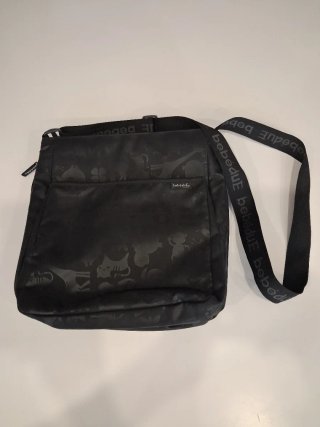 Bolso para carrito de bebé negro