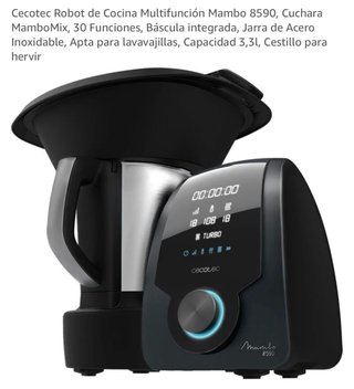 Cecotec Robot Cocina Mambo 8590 Multifunción NUEVO