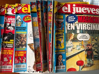 Lote 22 revistas El Jueves originales 2007–2008