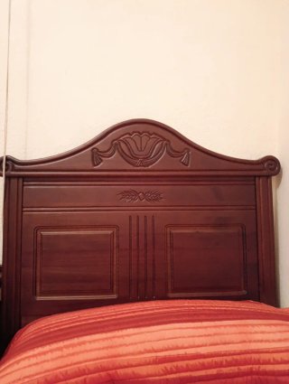 Cabecero de madera para cama de 90