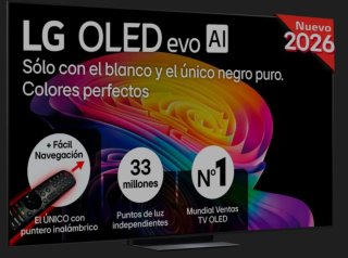 LG Smart TV OLED evo AI C6 77 pulgadas 4K
