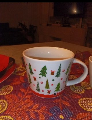 Tazza Kinder natalizia