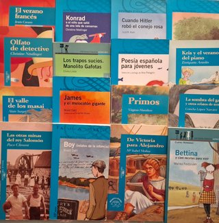ALFAGUARA INFANTIL 12 AÑOS:1-1€/LOTE 16 LIBROS 15€